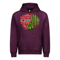 Mauve Wine stuck on you cactus Urban Hoodie - JahusDesignShop