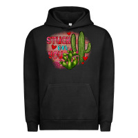 Pigment Black stuck on you cactus Urban Hoodie - JahusDesignShop