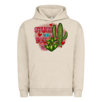 Pigment French Oak stuck on you cactus Urban Hoodie - JahusDesignShop