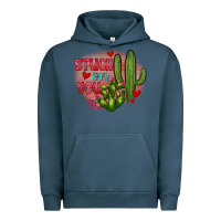 Pigment Midnight Navy stuck on you cactus Urban Hoodie - JahusDesignShop