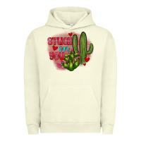 Pigment Pistachio stuck on you cactus Urban Hoodie - JahusDesignShop