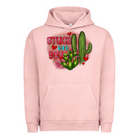 Pigment Salmon stuck on you cactus Urban Hoodie - JahusDesignShop