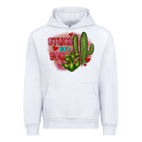 White stuck on you cactus Urban Hoodie - JahusDesignShop