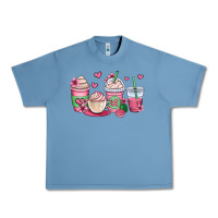 Pebble Blue valentines day coffee cups Urban Heavy Tee - OliviaCreatesArt