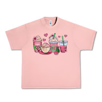 Salmon valentines day coffee cups Urban Heavy Tee - OliviaCreatesArt