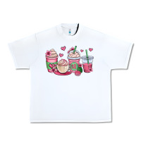 White valentines day coffee cups Urban Heavy Tee - OliviaCreatesArt