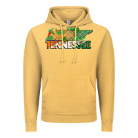 Tennessee Map St Patricks Day Vintage Hoodie | Teevron