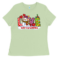 Matcha love christmas snowman Ladies Tee - CowGirlArtShop