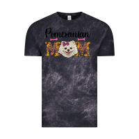 Cloud Black western mom pomeranian Vintage Tee - RanaPortraitStore