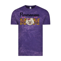 Cloud Purple western mom pomeranian Vintage Tee - RanaPortraitStore