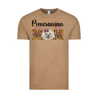 Vintage Coffee western mom pomeranian Vintage Tee - RanaPortraitStore