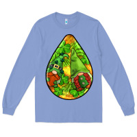 St.patrick's Teardrop Earrings Long Sleeve Tee | Teevron