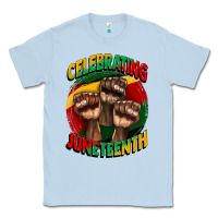 Dusty Blue im celebrating juneteenth  (1) Classic Tee - CowGirlArtShop