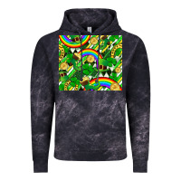 Cloud Black St. Patrick's Day Vintage Hoodie - FaDigitalArtStudio
