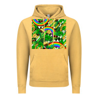 Vintage Mustard St. Patrick's Day Vintage Hoodie - FaDigitalArtStudio