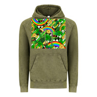 Vintage Olive St. Patrick's Day Vintage Hoodie - FaDigitalArtStudio