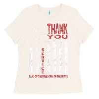 Bone thank you for your service   veterans day t Ladies Tee - maiPhamDesign