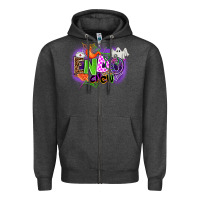 Charcoal Heather endo crew Zipper Hoodie - AdoDesignShop