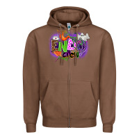 Chestnut endo crew Zipper Hoodie - AdoDesignShop