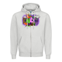 Dove Grey endo crew Zipper Hoodie - AdoDesignShop