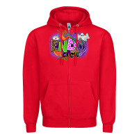 Red endo crew Zipper Hoodie - AdoDesignShop