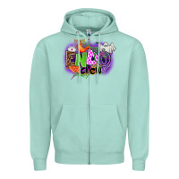 Seafoam endo crew Zipper Hoodie - AdoDesignShop