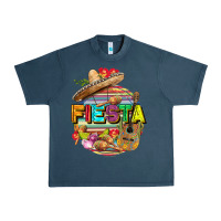 Midnight Navy Fiesta Urban Heavy Tee - FaDigitalArtStudio