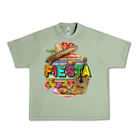 Oil Green Fiesta Urban Heavy Tee - FaDigitalArtStudio