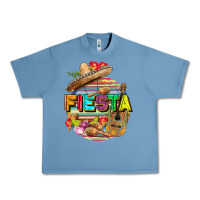 Pebble Blue Fiesta Urban Heavy Tee - FaDigitalArtStudio