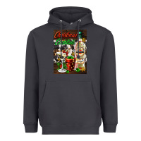 Smoke christmas cocktail martini  air freshener Heavyweight Hoodie - AdoDesignShop