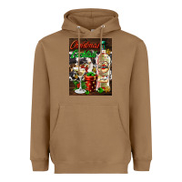 Toasted Coconut christmas cocktail martini  air freshener Heavyweight Hoodie - AdoDesignShop