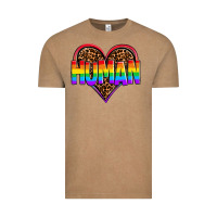 Vintage Coffee lgbt pride human Vintage Tee - OliviaCreatesArt