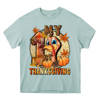 Arona My 1st Thanksgiving Heavy Core Tee - NancyCooperArtShop