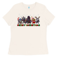 Bone merry christmas gnomies Ladies Tee - CowGirlArtShop