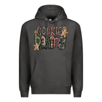Charcoal Heather Cookie Baking Crew Premium Hoodie - CowhideDigitalArt