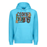 Ocean Blue Cookie Baking Crew Premium Hoodie - CowhideDigitalArt