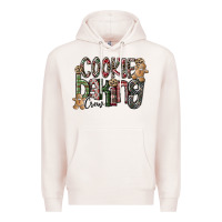 Pale Pink Cookie Baking Crew Premium Hoodie - CowhideDigitalArt