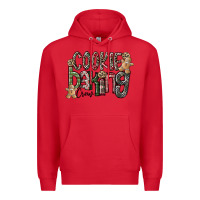 Red Cookie Baking Crew Premium Hoodie - CowhideDigitalArt