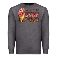 Charcoal Heather stay sweet Premium Sweatshirt - AdoDesignShop