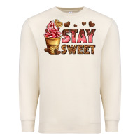 Sandshell stay sweet Premium Sweatshirt - AdoDesignShop