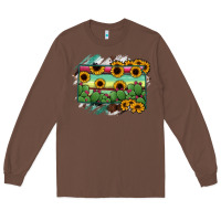 Chestnut south Dakota State Map Long Sleeve Tee - RanaPortraitStore