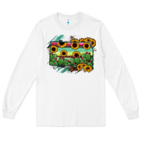 White south Dakota State Map Long Sleeve Tee - RanaPortraitStore