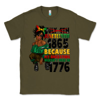 Army Green juneteenth 1865 because my ancestors Classic Tee - CowGirlArtShop
