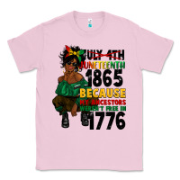Bubblegum Pink juneteenth 1865 because my ancestors Classic Tee - CowGirlArtShop