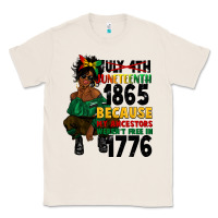 Natural juneteenth 1865 because my ancestors Classic Tee - CowGirlArtShop