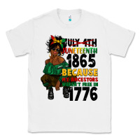 White juneteenth 1865 because my ancestors Classic Tee - CowGirlArtShop