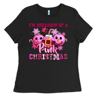 Black iam dreaming of a christmas Ladies Tee - CowGirlArtShop