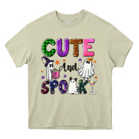 Cute And Spooky Heavy Core Tee | Teevron