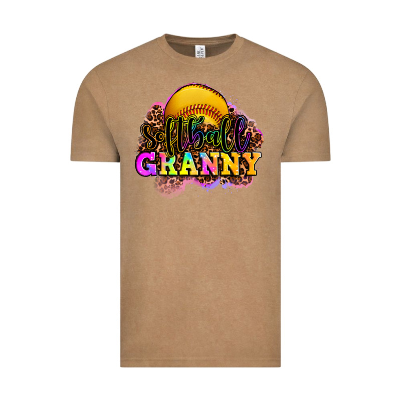 Softball Granny Vintage Tee by OliviaCreatesArt | Teevron