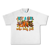 Lunar Rock Just a girl who loves Fall Urban Heavy Tee - RanaPortraitStore